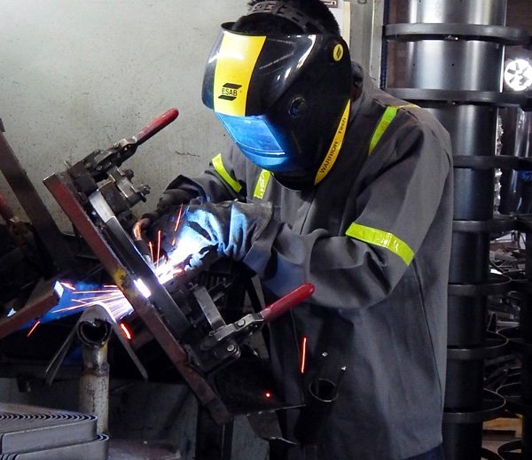 Medium size metal fabrication