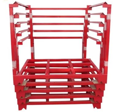 Stackable steel racks for storage
